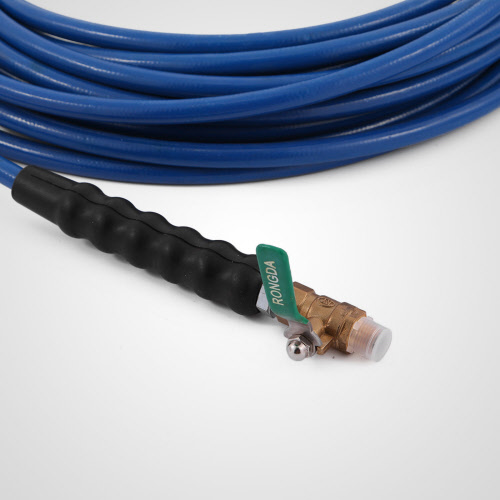 Carpet Cleaning Solution Hose 15m 1/4 Wand Cuff Valve WEPH6